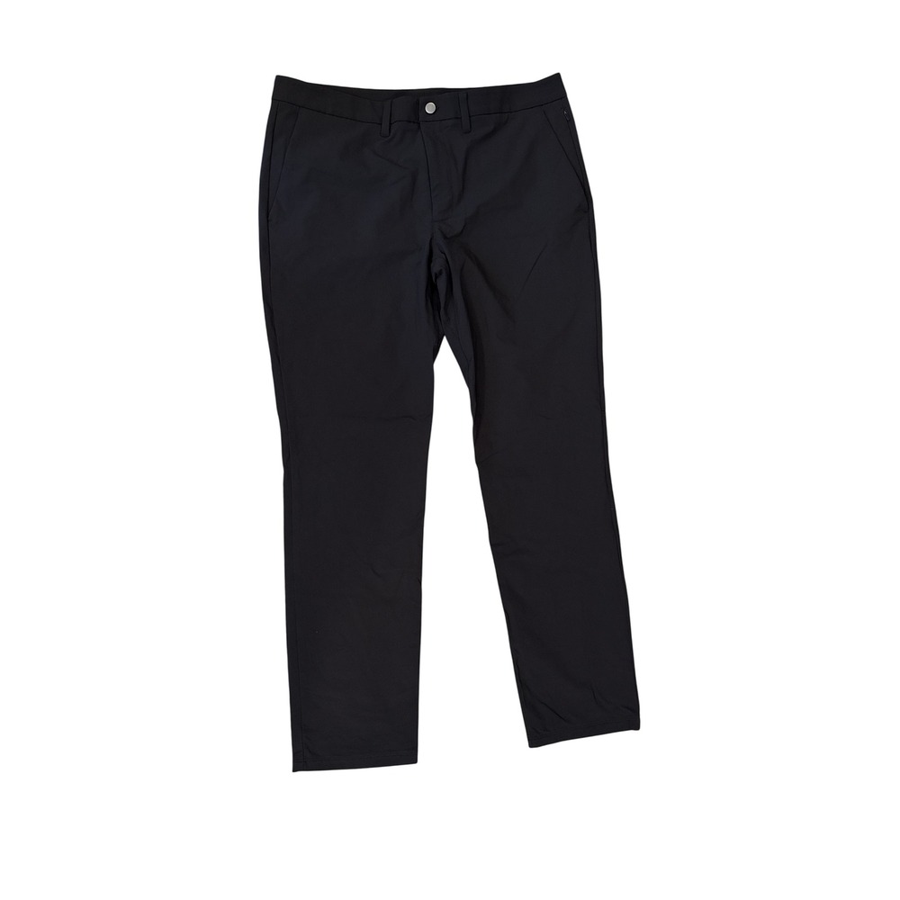 CRZ YOGA Mens Golf Pants Black Stretch Performance‎ Trousers Size 36
